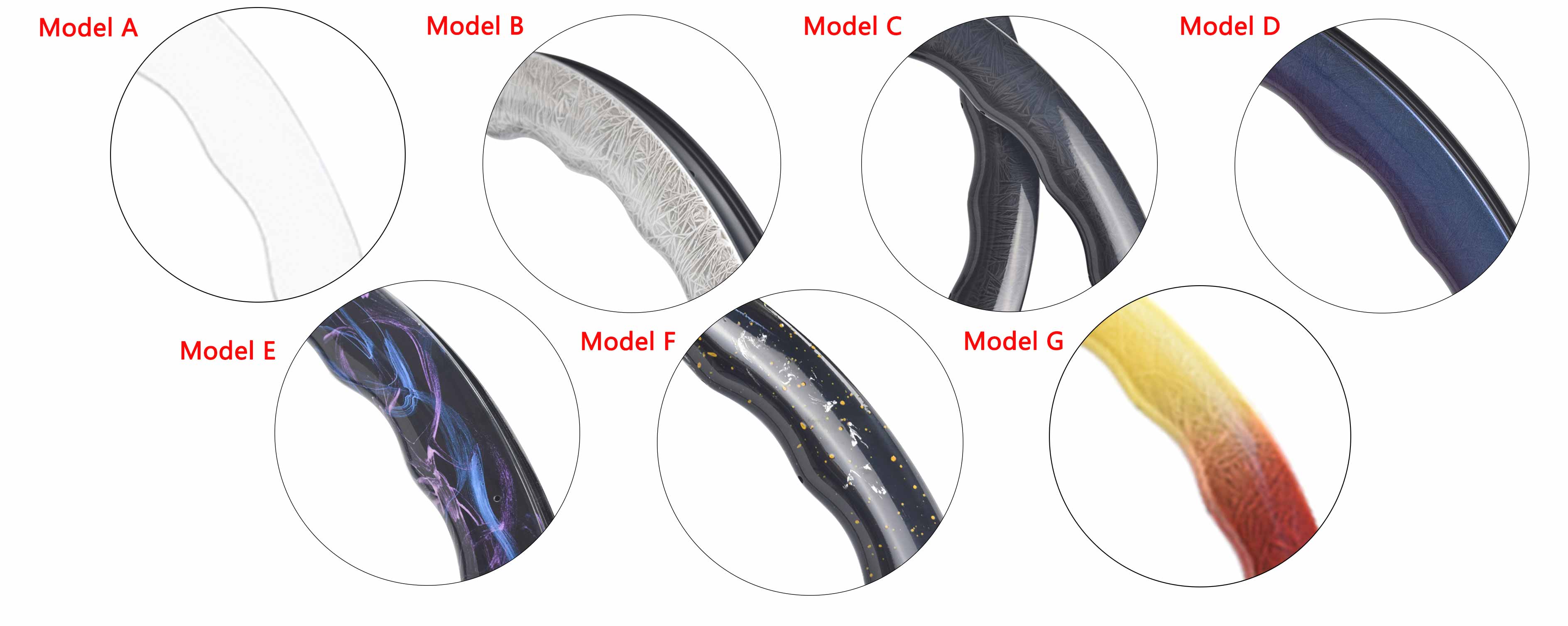 Road bike rims customized painting