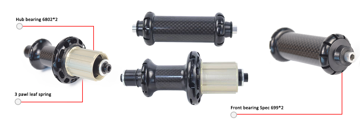 SA-R36 rim brake bike hub