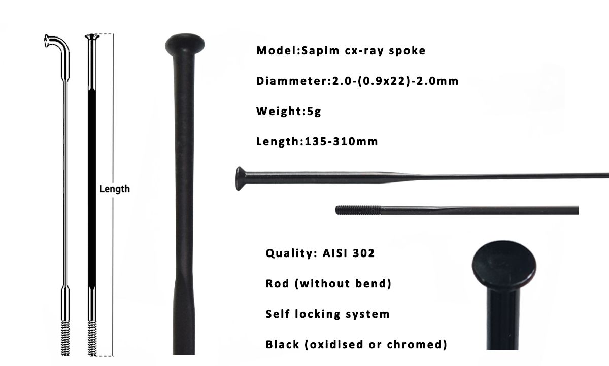 Sapim cx-ray spoke