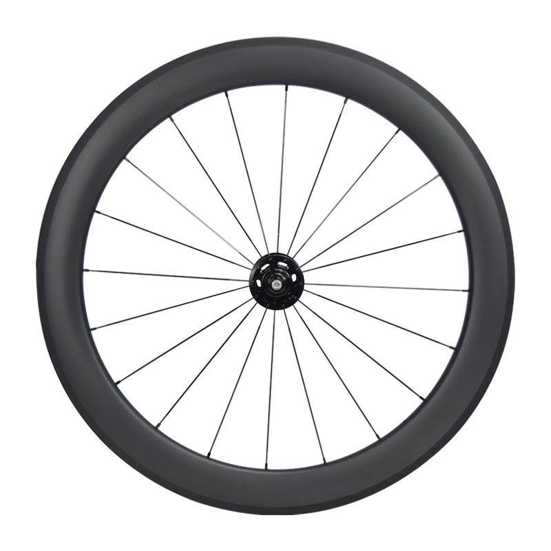 Track bike carbon wheels