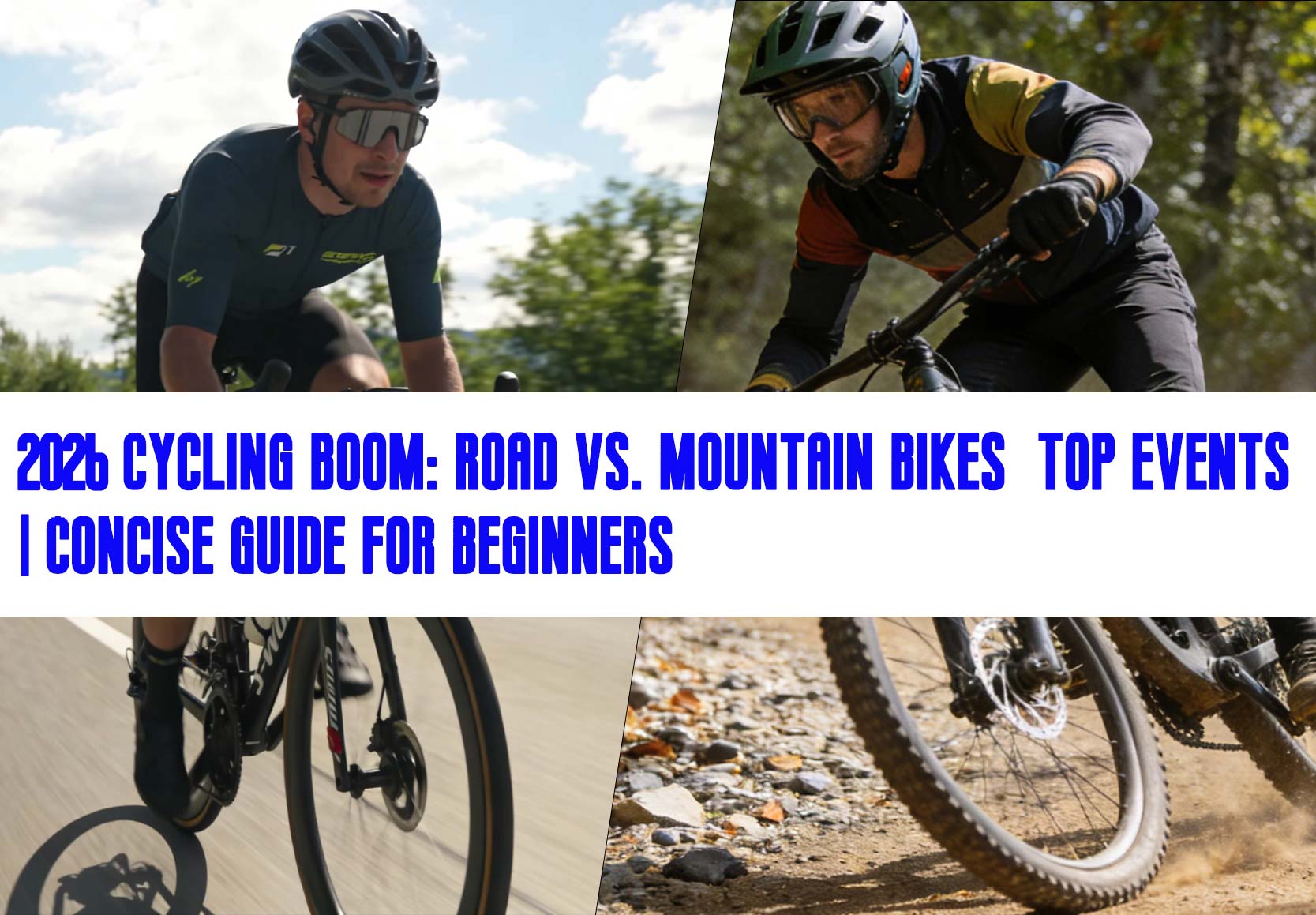 2026 Cycling Boom: Road vs. Mountain Bikes & Top Events | Concise Guide for Beginners