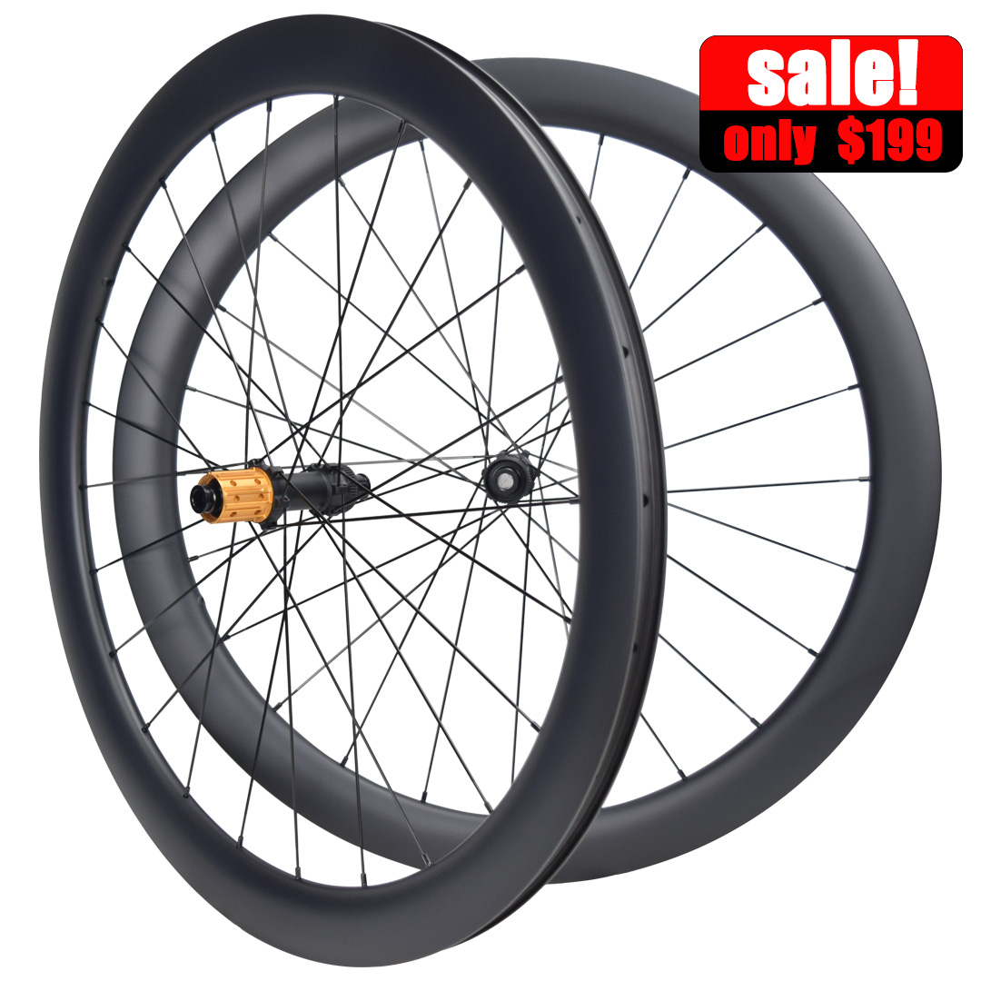 Carbon road wheelset