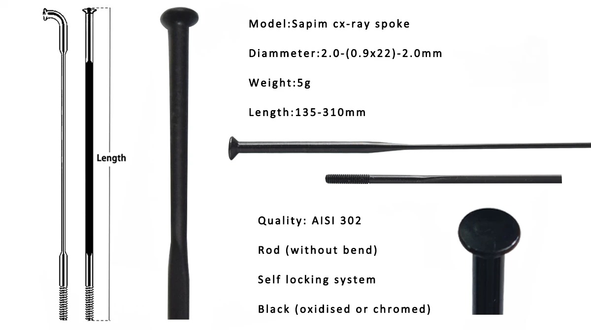 sapim cx-ray spoke sapim cx-ray spoke