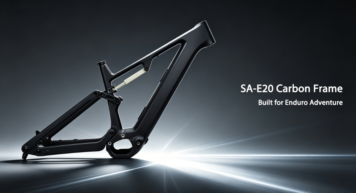 SA-E20 full carbon E-MTB frame SA-E20 full carbon E-MTB frame